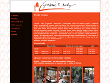 Tablet Screenshot of galeriezruky.cz